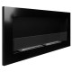 Estufa de bioetanol Ebba Negro Brillo Glass