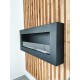 Chimenea de bioetanol Sunna Negro Glass