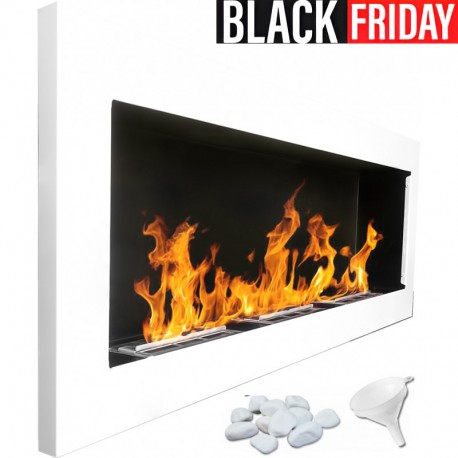 Estufa de bioalcohol Svana Blanco