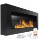 Chimenea de bioetanol Sunna Negro Glass
