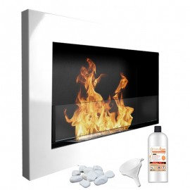 Estufa de bioetanol Astrid Blanco Glass